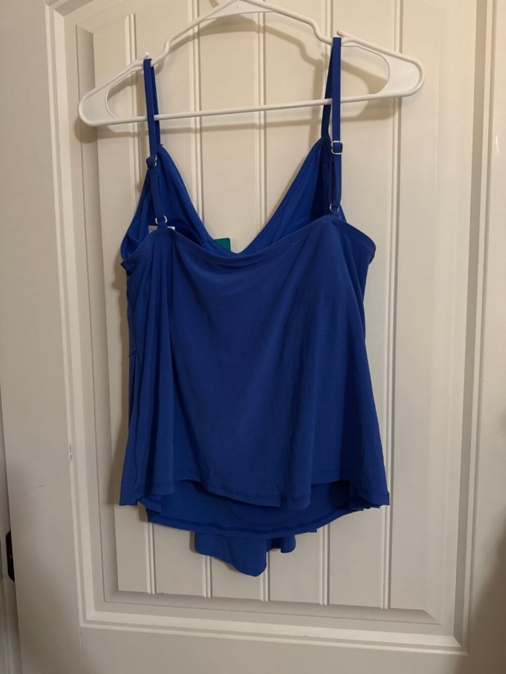 NWT - large blue women’s bathing suit top/shirt - Picture 4 of 5